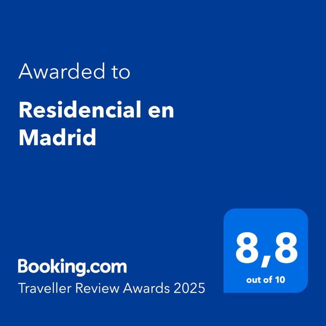 Residencial En Madrid Alquiler De Corta Estancia No Turistico מראה חיצוני תמונה